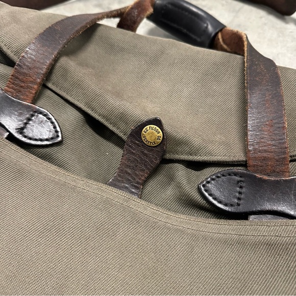 Filson Rugged Twill Computer Bag Briefcase - Picture 2 of 15